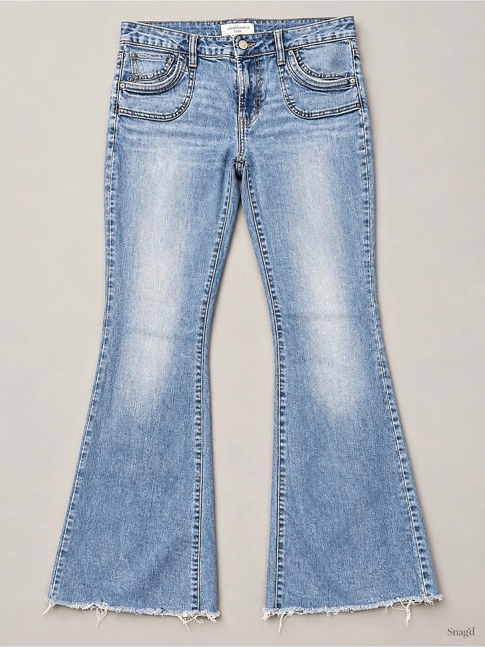 Vanilla Star Flare Jeans in Blue Size 9